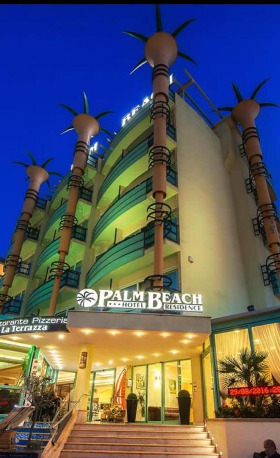 Hotel Palm Beach B&B Sea View Rimini Ngoại thất bức ảnh