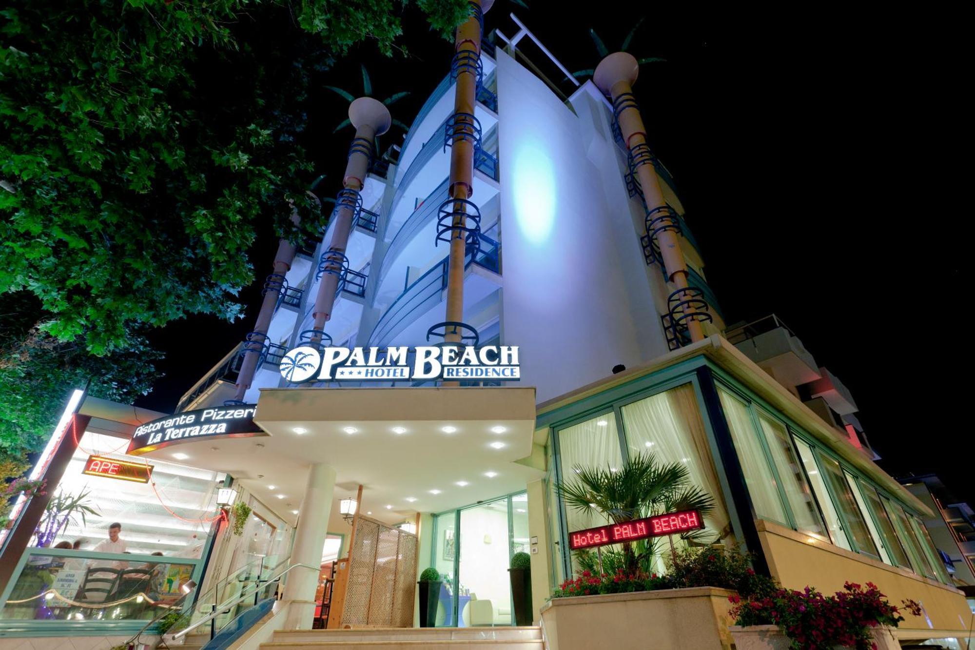 Hotel Palm Beach B&B Sea View Rimini Ngoại thất bức ảnh