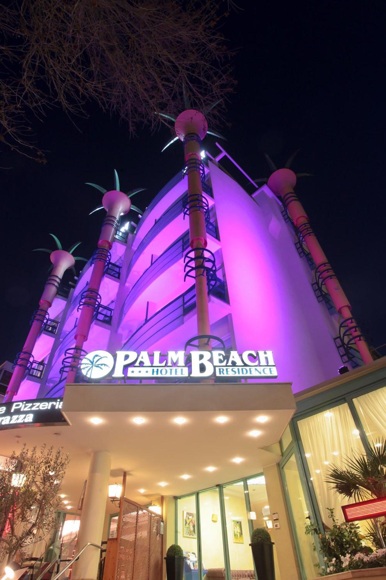 Hotel Palm Beach B&B Sea View Rimini Ngoại thất bức ảnh